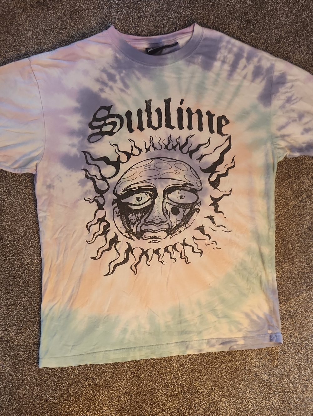 Sublime Tie-Dye Tee - Size Small (Oversized)